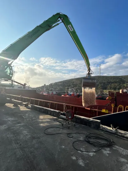 M/V Sahin-3 — 3,300 mts raw salt — Aliaga, Turkey → Izmail, Ukraine — December 2023