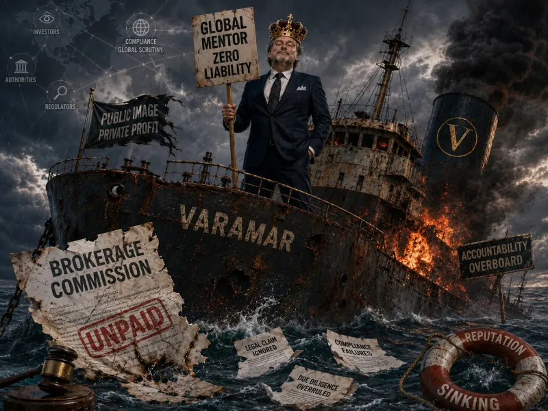 Alexander Varvarenko, Varamar Shipping DMCC, SHIPNEXT: Anatomy of an Unpaid Brokerage Commission Dispute and International Accountability Efforts