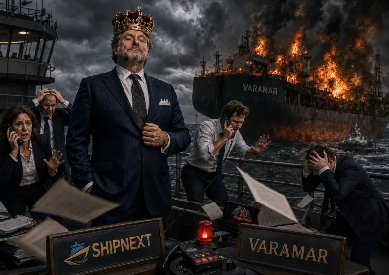 Alexander Varvarenko, Varamar Shipping DMCC, SHIPNEXT: A Cease-and-Desist Letter Instead of Answers