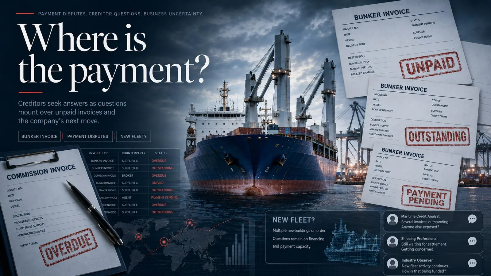 Alexander Varvarenko, Varamar Shipping, SHIPNEXT: When More Market Participants Start Asking About Payment