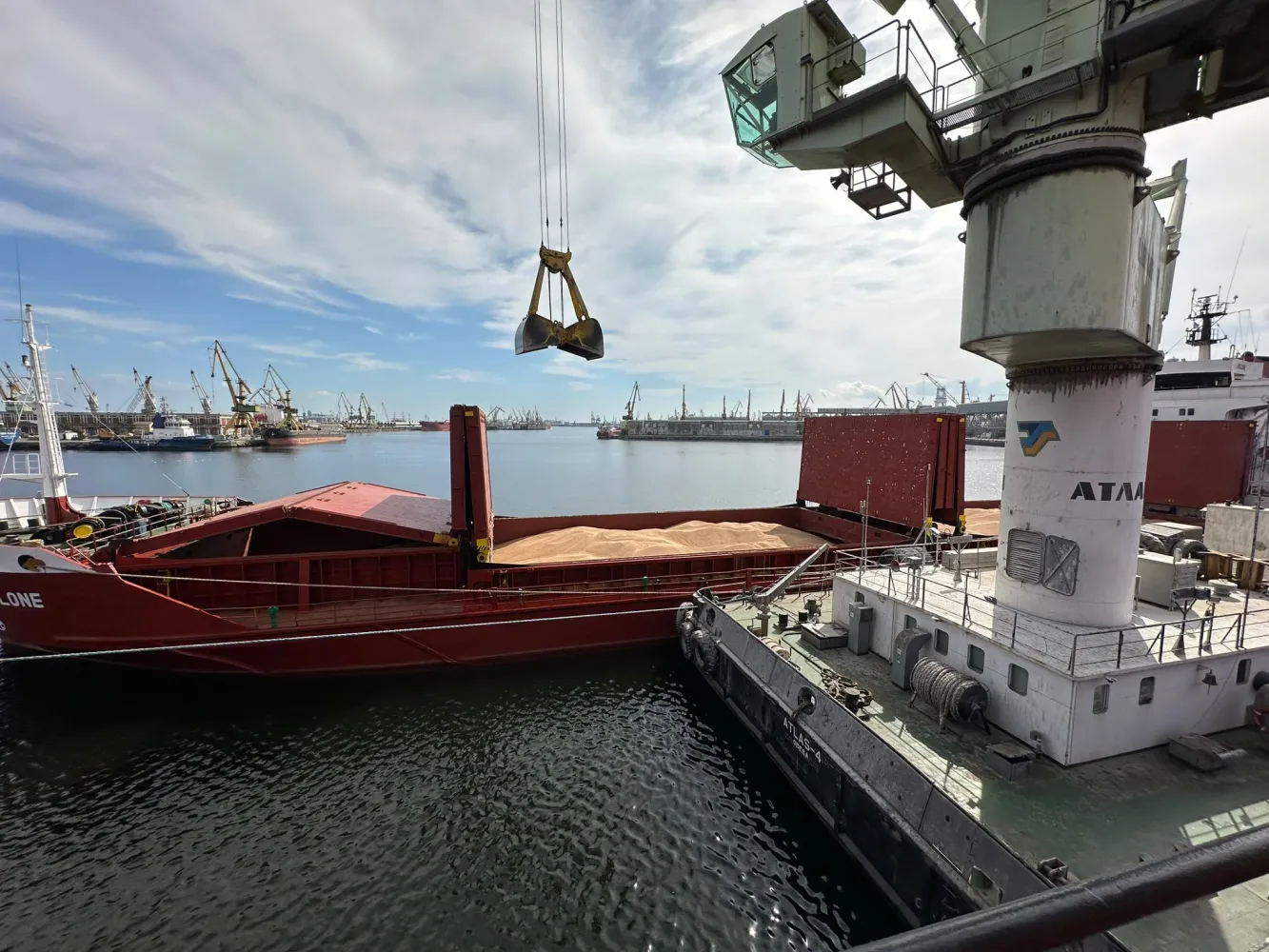 M/V Transarctic — 25,000 mts wheat — Constanta, Romania → Valencia, Spain — October 2023