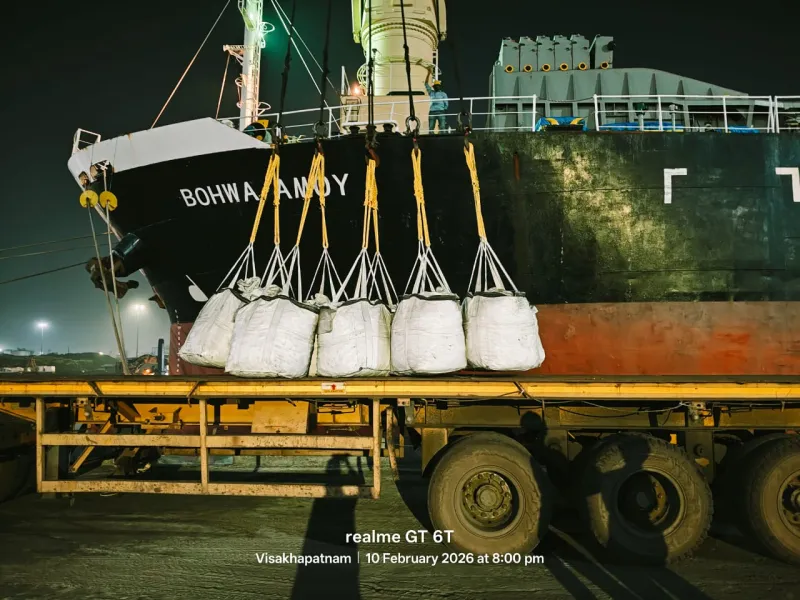 M/V Bohwa Amoy — 2,750 mts of bagged silicomanganese