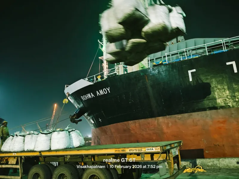 M/V Bohwa Amoy — 2,750 mts of bagged silicomanganese