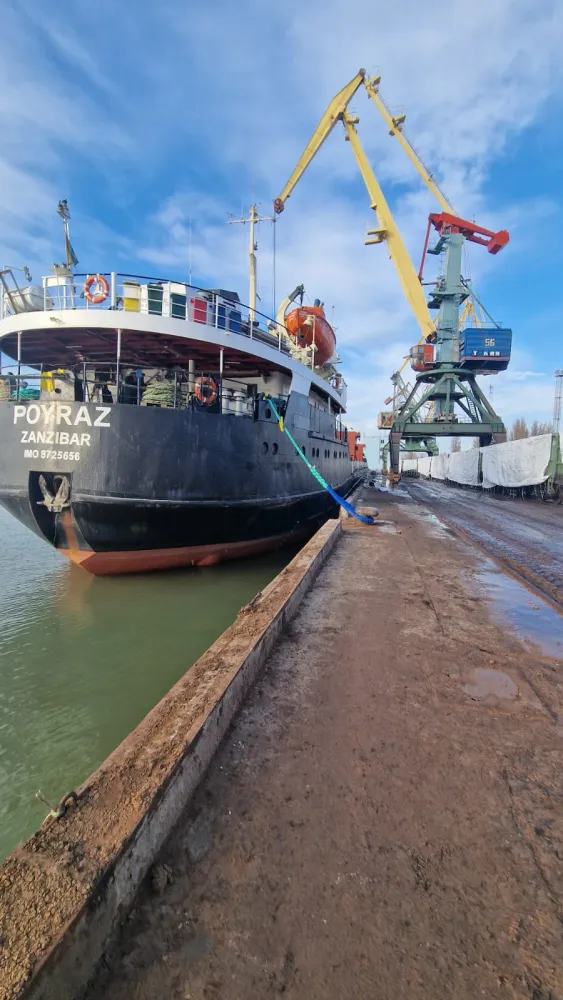 M/V Poyraz — 3,050 mts salt — Aliaga, Turkey → Izmail, Ukraine — December 2023