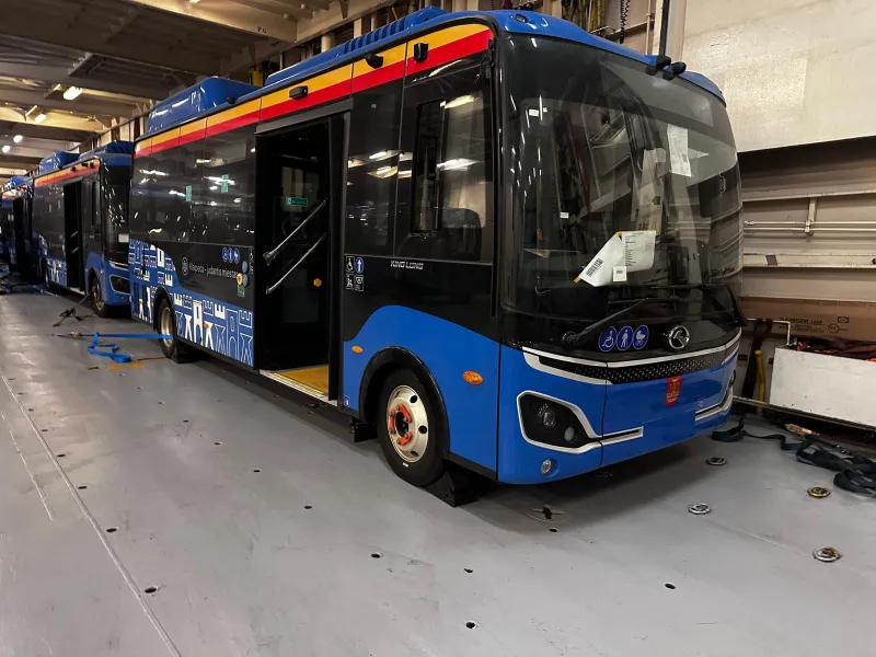 50 electric buses