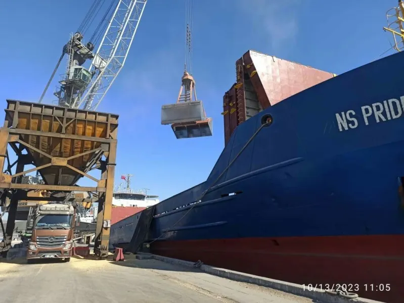 M/V NS Pride — 3,000 mts soya — Izmail, Ukraine → Izmir, Turkey — October 2023