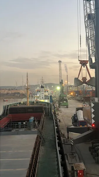 M/V Sukru Okan — 2,700 mts rapeseed — discharged at Achladi, Greece — October 2023