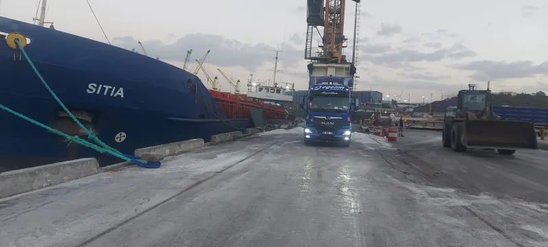 M/V Sitia — 3,000 mts raw salt — Aliaga, Turkey → Izmail, Ukraine — November 2023