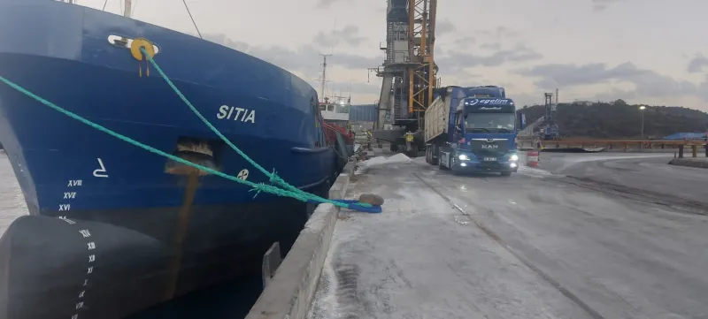 M/V Sitia — 3,000 mts raw salt — Aliaga, Turkey → Izmail, Ukraine — November 2023